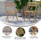 Flash Furniture 2PK Natural Folding Acacia Wood Bistro Chairs THB-C1244-NAT-GG - alternate 7